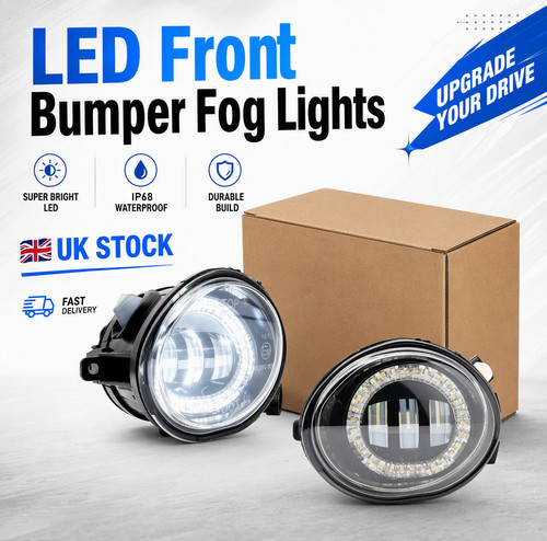Led bumper fog lamp - fog, pair
