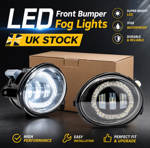 Led bumper fog lamp - bumper, for