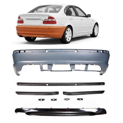 Rear tech bumper with pdc - rear,