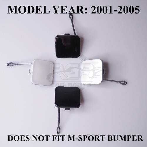 Rear bumper tow hook cover - rear,