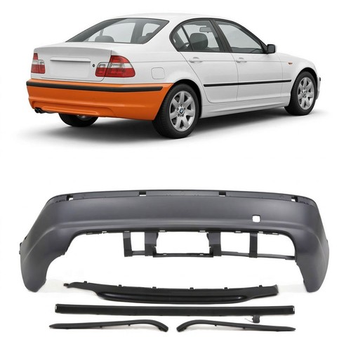 Rear tech bumper with - m-tech,
